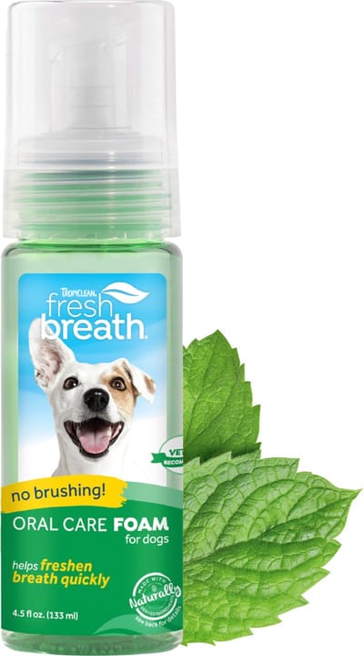 TropiClean Fresh Breath - Tandpasta Schuim Honden - 113 ml
