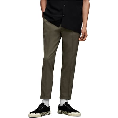 AllSaints Tallis Trouser Sorghum Green Maat: W28 | Tailored Broeken Outlet | Heren | Groen