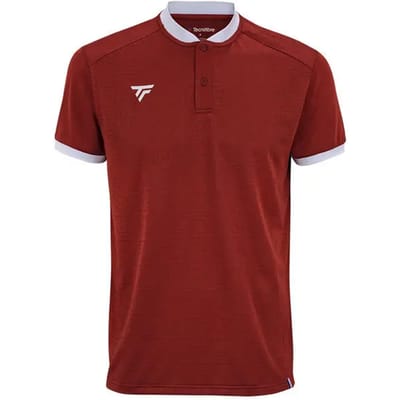 Tecnifibre Team Mesh Korte Mouw Poloshirt Rood 12-14 Years Jongens
