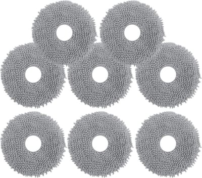 Wasbare en herbruikbare dweilpads Geschikt voor de Roborock Saros 10R/Saros Z70/Qrevo Pro/Qrevo S en QV 35A robotstofzuigers.