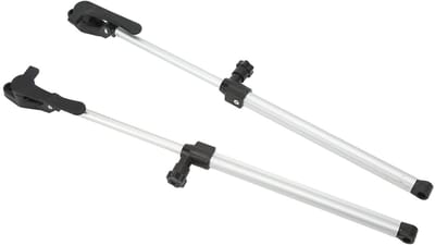 Allecto - Raam Steunstang - Telescopisch - Roestvrij Staal - Verstelbaar - 310-435mm - Geschikt voor Caravan en Camper - Duurzaam