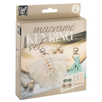 Macrame Sleutelhanger Maken Set 2 St. 2 Assorti Nr