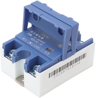 Dailygoody - Solid State-relais - Eenfasige SSR-module - Efficiënte warmteafvoer - DC3-32V Ingang - Automatisering - Geschikt voor verwarmingssystemen