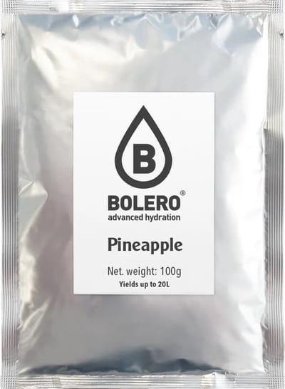 Bolero Siropen – Pineapple Ananas Grootverpakking / Bulk (zak van 100 gram)