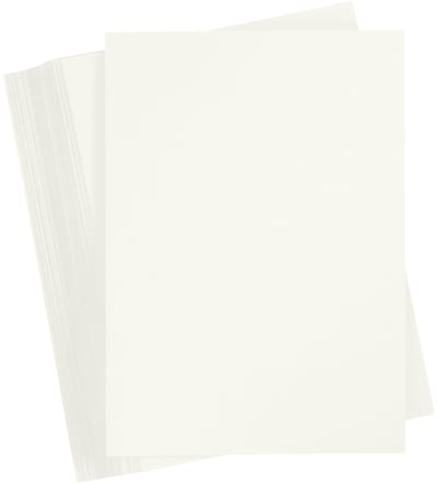 Gekleurd Karton, A6, vel 105x148 mm, 180 gr, off-white, 100 vel | Knutselkarton