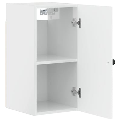 vidaXL - Badkamer - wandkast - ALKMAAR - Hoogglans - Wit - 30 - x - 31 - x - 59 - cm