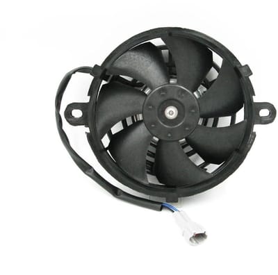 Motorfiets Koelventilator - Radiatorventilator Elektrische - Motor Koelen - Ultradun Ontwerp - 5 inch 30W - Zwart