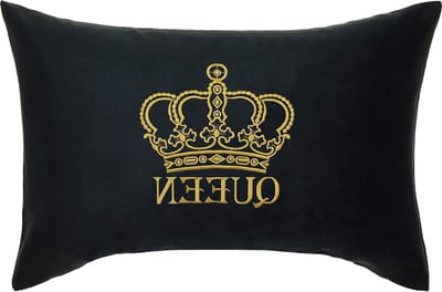 Decoratief Kussen - Sierkussen Bankkussen - Woonkamer Decoratie - Waterafstotend Vuilafstotend - 40 x 60 cm - Zwart