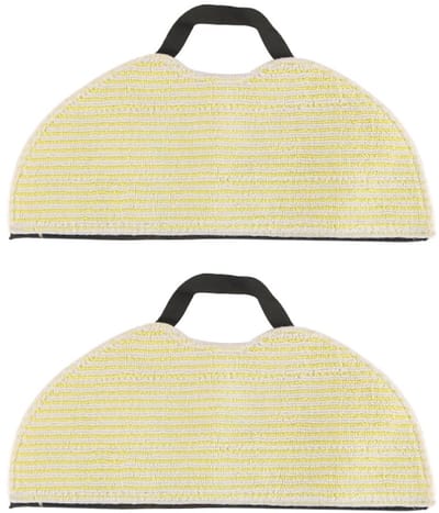 Dailygoods - Set van 2 Microvezel Dweildoek Pads voor Stofzuiger