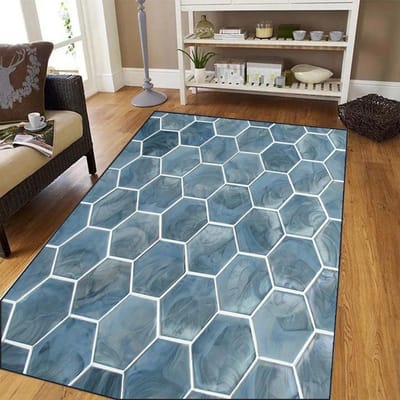 Nieuw Groot Steenpatroon Buitenkleed Antislip Mat Voor Patio Tuin Camper Camping Duurzaam Polyester Binnen Buiten Vakantiedecoratie 50X80CM