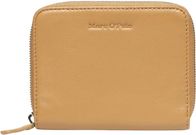 Marc O'Polo Portemonnee Ellis Zip Wallet True Camel Lichtbruin