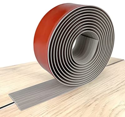 Vloerstrip - Drempelprofiel - Vloeren Afwerken - Zelfklevend - 300 cm - Grijs Houtnerf