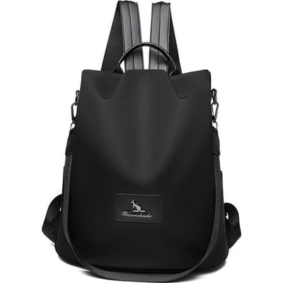 Waterdichte Gebreide Nylon Stoffen Rugzak Kangoeroe Dames Anti-diefstal Reisrugzak Grote Capaciteit Multifunctionele Schooltas voor Meisjes