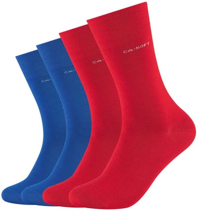 camano, Sokken Dames sokken Heren sokken Zakelijke sokken Multipack, herensokken damessokken 4-pack Multipack sokkenpakket, comfortabele boord zonder elastische druk Draagcomfort comfortabel, verstevigde hiel en teen, duurzaam, zacht.