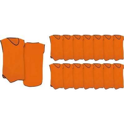 Avento Trainingshesje - Junior - Set van 15 - Oranje