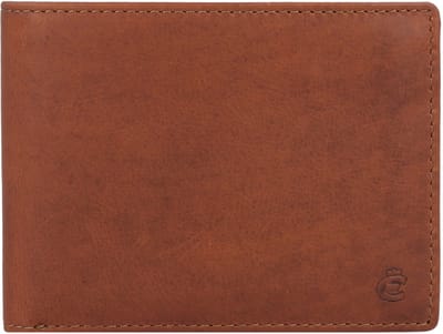Esquire Dallas Portemonnee RFID-bescherming Leer 13 cm - Jongens - Horizontaal - braun