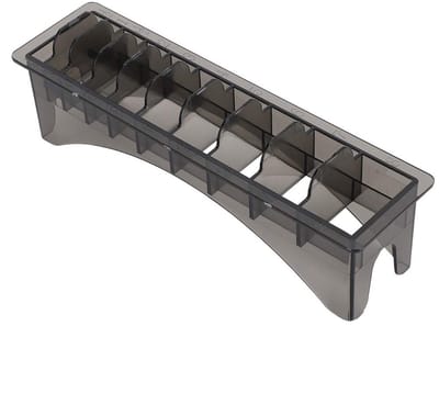 Dailygoods - Clipper Guard Houder - Kam Organizer - Rechthoekige Opbergdoos - Geschikt voor Tondeuses - 10 Grid Basis - Professioneel Gebruik