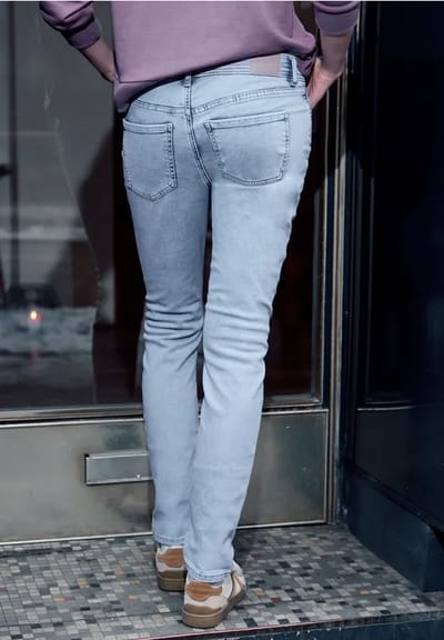 Jeans met smalle pijpen