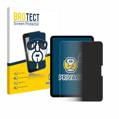 BROTECT - privacy screenprotector voor Apple iPad Pro 11" M5 2025 - Folie Beschermfolie Blauwlichtfilter