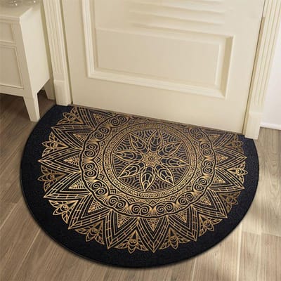 Perzië Entree Deurmat Tuindecoraties Deuringangsmatten Buitentapijt Huis Vloermat Antislip Slaapkamerkleden Badstoelmatten 60*60cm