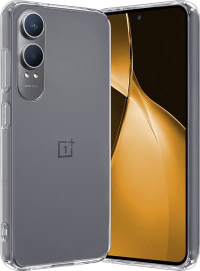 Hoes - Geschikt voor OnePlus Nord CE 4 Lite - Sterk & Shockproof - Hoesje Cover - Siliconen Case - Transparant