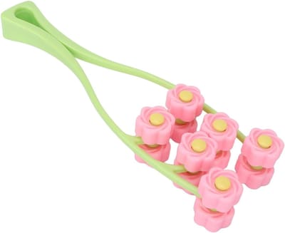 Gezichtsmassager voor huidverstrakking en anti-veroudering - Meerdere rollen voor comfortabele massage - V-vormige gezichtsmassager met deeltjes - Huidverstrakkende gezichtsroller