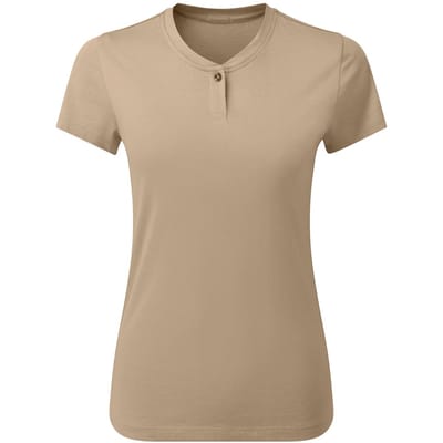 Premier Dames/dames Comis Duurzaam T-shirt (Khaki)