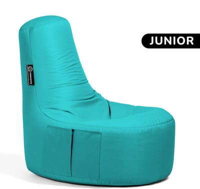 Casacomfy Gamer Junior - Zitzak - Kinderen - Waterbestendig - Binnen & Buiten - Aquablauw