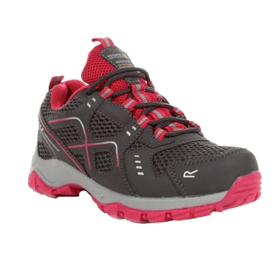 Regatta Kinder/Kinder Vendeavour Wandelschoenen (Graniet/Roze toverdrank)