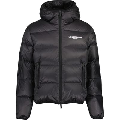 Dsquared2 Zwarte Donsjas