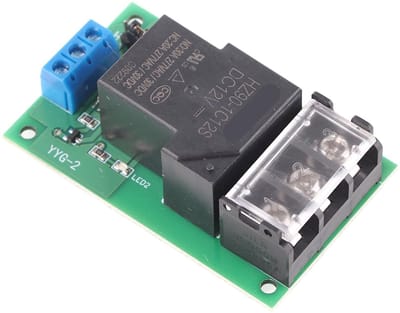 Allecto - relaismodule - 1-kanaals - 30A - 12V DC - automatische schakelaar - optocoupler - geschikt voor schakelen - compact formaat