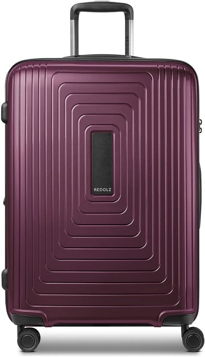REDOLZ trolley Essentials 14 Trolley Aubergine Metallic paars 66cm