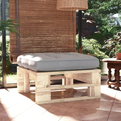 vidaXL - Tuinhocker - pallet - geïmpregneerd - grenenhout