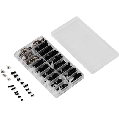 360 Stuks Computer Schroeven Kit Gelegeerd Staal Micro Kruiskop Schroef Assortimentsset M2 M2.5 M3 Bevestigingsmiddelen