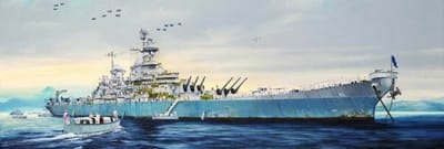 Trumpeter Modelbouwpakket Schepen - 03705 USS Missouri BB-63 - Battleship Iowa-class - Slagschip Plastic - 1:200 - Modelbouw