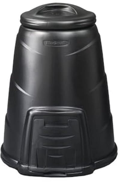 Zwarte Compostbak 220L voor Tuincompost - Duurzame Compost Converter