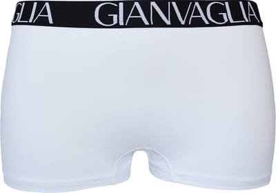 Dames boxershorts 3 pack Gianvaglia effen wit XL