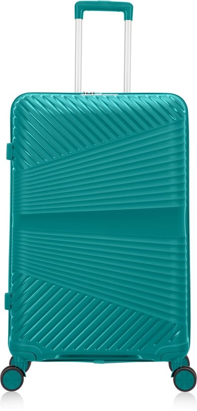 Mallorca Reiskoffer L - 93L - 75x48x29,5 cm - Lichtgewicht Harde Koffer - Met Ingebouwd TSA Slot - Voor Lange Vakanties - Koraal groen