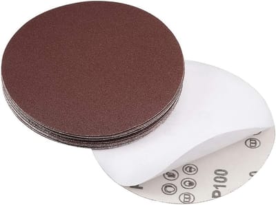 Dailygoods- Schuurschijven 150 mm - 20 Stuks - Aluminium Oxide - PSA Schuurpapier - Antistatisch - Duurzaam - Voor Hout en Kunststof