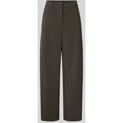 Barrel leg broek met viscose