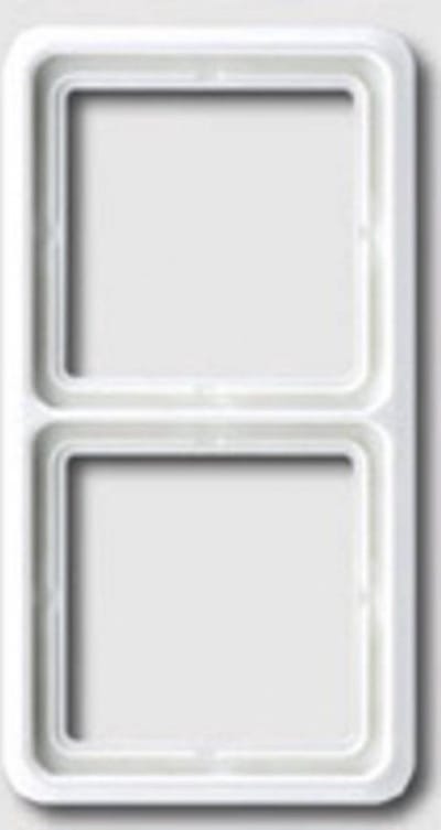 Jung CD582WW Afdekking Frame 2-voudig Alpine-wit 1 stuk(s)