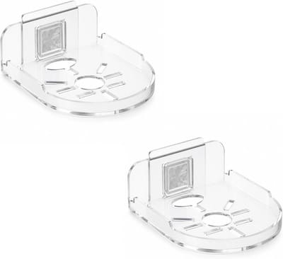 Camera-wandhouder zonder boren - transparant acryl - zelfklevend - maximale stabiliteit voor binnencamera's - ShopVlot