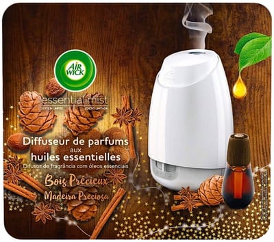 Air Wick Essential Mist - Starterkit - Edelhout - 20ml