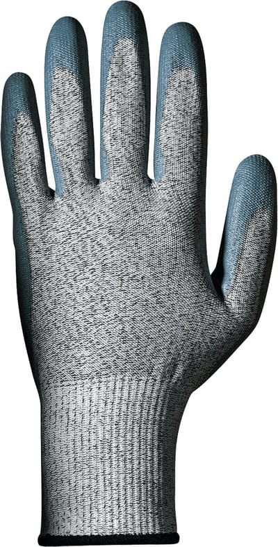 SIR SAFETY HERCULE Werkhandschoenen Grijs Tuinhandschoenen - Nitril - Slijt Schuur En Scheurvast Ademend - 12 Stuks
