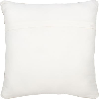 J-Line kussen Etnisch Kruis - wol/katoen - creme/beige
