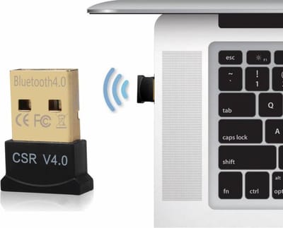 Bluetooth adapter - draadloze dongle - dual mode - verbind meerdere bluetooth apparaten - alleen voor Windows - DisQounts