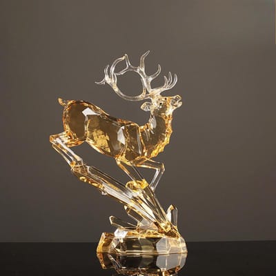 Premium Kristallen Herten Decoratie Ornamenten Yilu Heeft Jou High-end Woonaccessoires Woonkamer Wijnkast TV Kast Verhuiscadeau Idee