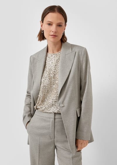s.Oliver BLACK LABEL - Dames vest - Maat 36 - Vrouwen - ZWART - voering