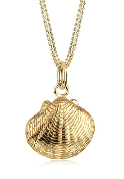 Elli - Halsketting - Dames Shell Hanger Trend in 925 Sterling Zilver - Dames