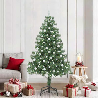 vidaXL - Kerstboom - Groen - 210 - cm - PVC